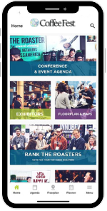Coffee Fest Portland Mobile App Screenshot