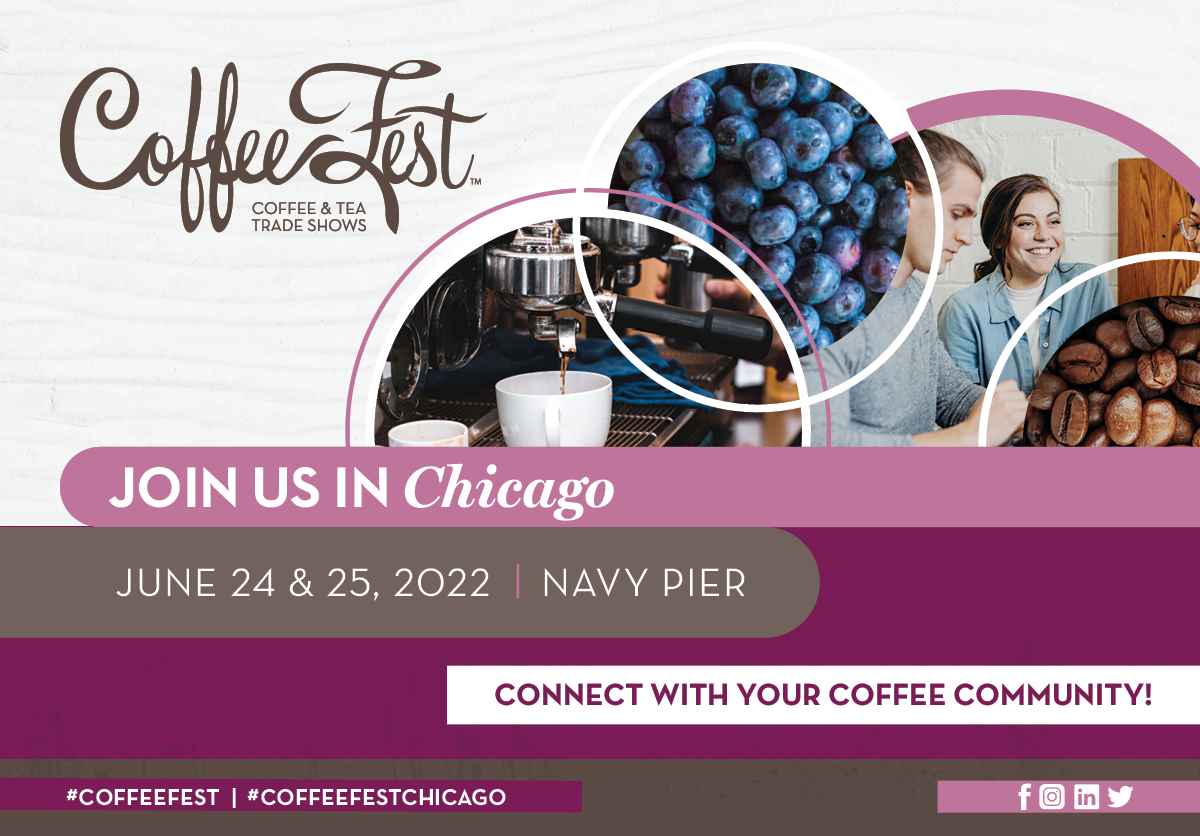 Coffee Fest Chicago Social ad