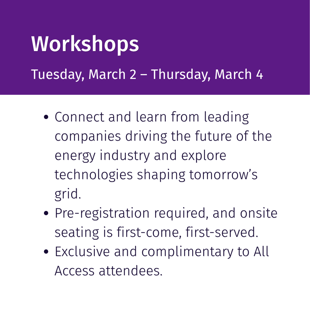 Workshops
