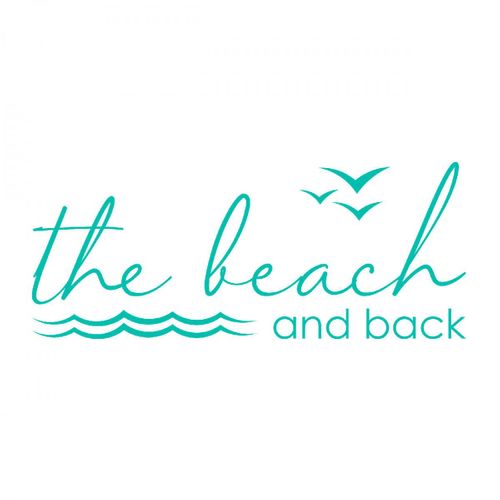 The beach and back