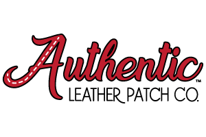 authentic leather patch co logo