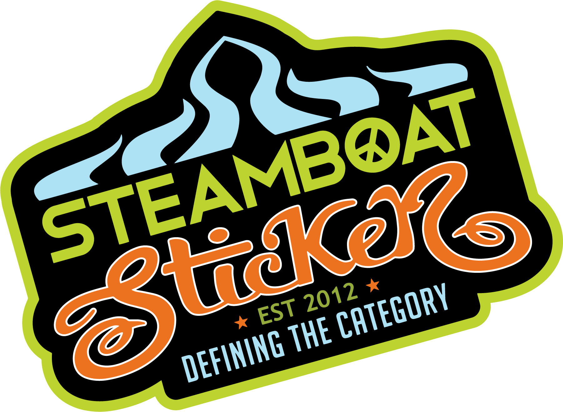 steamboat sticker logo