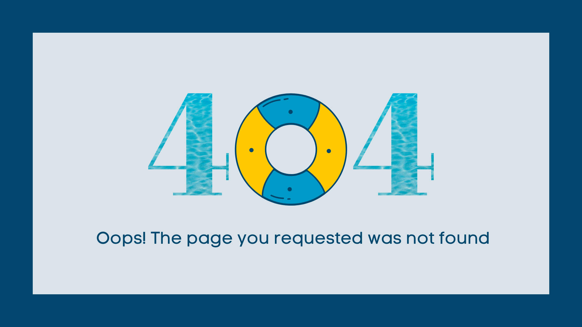 404, page not found
