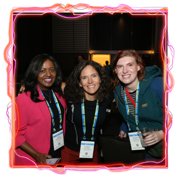 Women in Hydro Meet Up - Group Photo of 3 Women