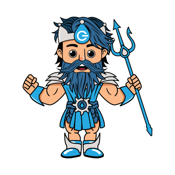 Poseidon Mascot