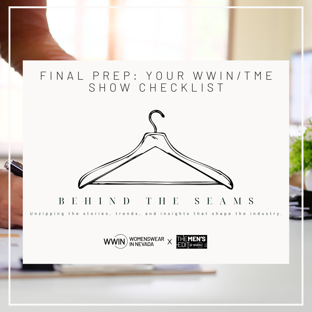 Final Prep: Your WWIN/TME Show Checklist