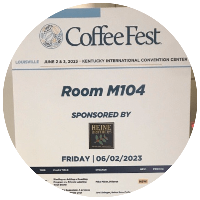 Sponsored classroom session sign