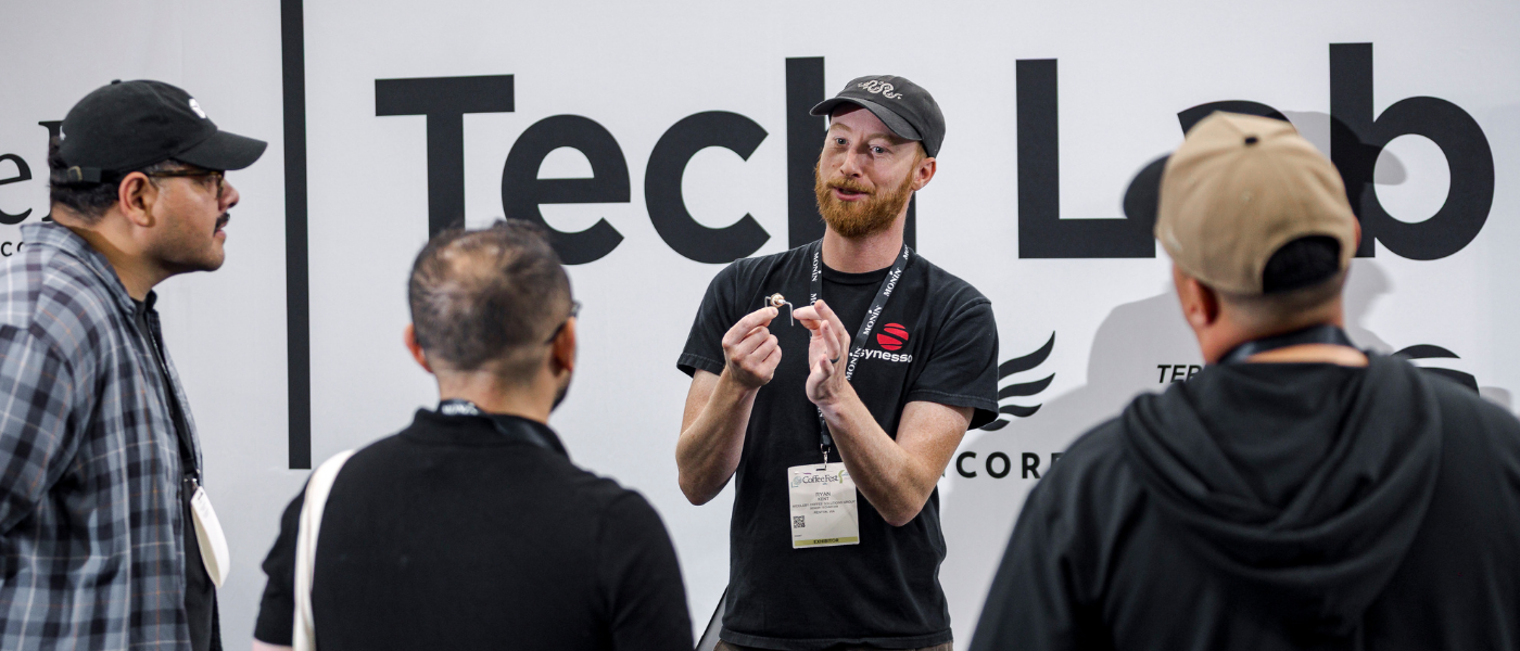 Expert from Synesso teaching session in the Tech Lab