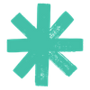 Teal Asterisk