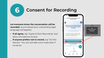 Consent for Recording