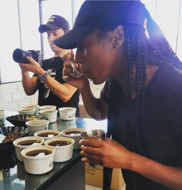 Cupping in Peru