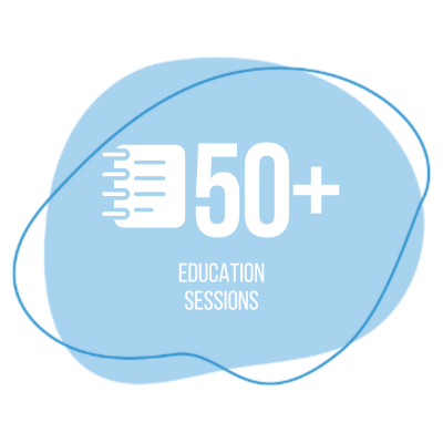 50+ Education Sessions