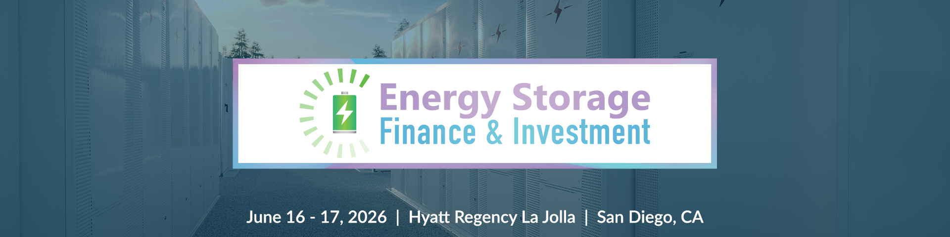 Energy Storage Finance & Investment Summit