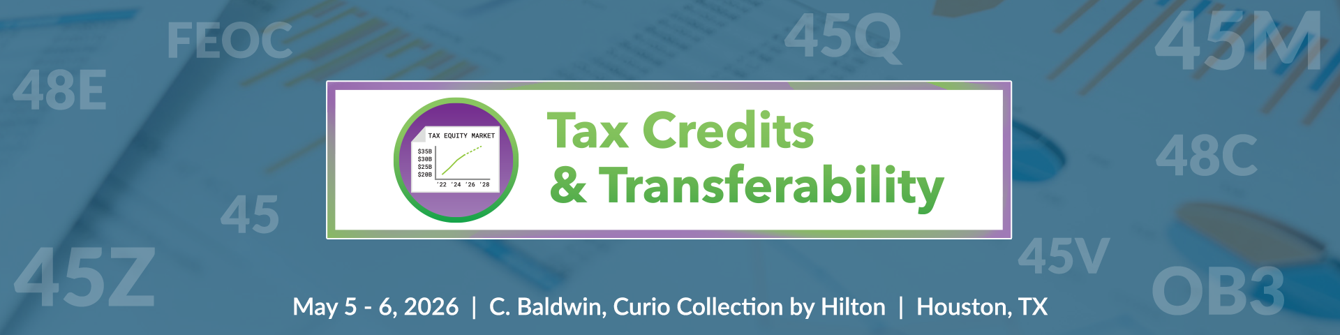 Tax Credits & Transferability Summit