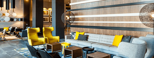 Sheraton Charlotte lobby