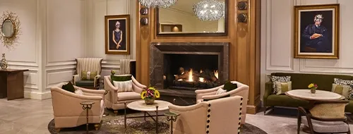 Another interior shot of the Whitley Hotel