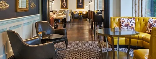 Interior shot of the Whitley Hotel