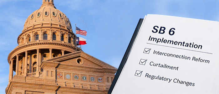 Image of the Texas State Capitol and a Legislative Document