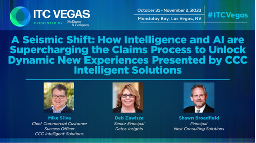 Lunch Workshop: A Seismic Shift: How Intelligence and AI are Supercharging the Claims Process to Unlock Dynamic New Experiences Presented by CCC Intelligent Solutions