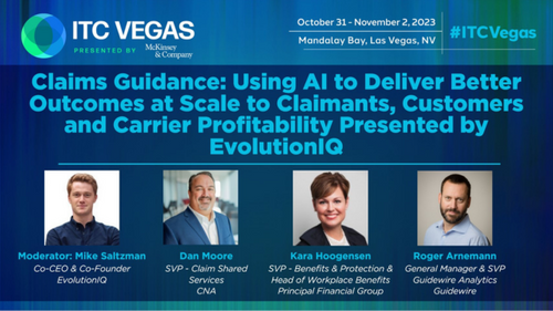 Claims Guidance: Using AI to Deliver Better Outcomes at Scale to Claimants, Customers and Carrier Profitability Presented by EvolutionIQ