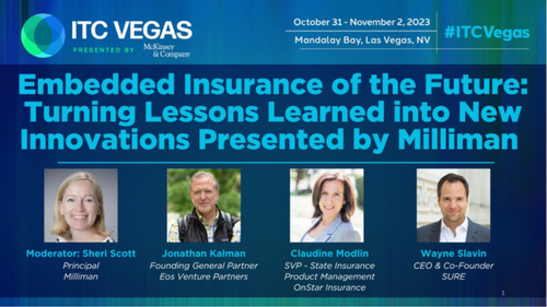 Embedded Insurance of the Future: Turning Lessons Learned into New Innovations Presented by Milliman