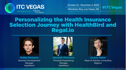 Lunch Workshop: Personalizing the Health Insurance Selection Journey with HealthBird and Regal.io