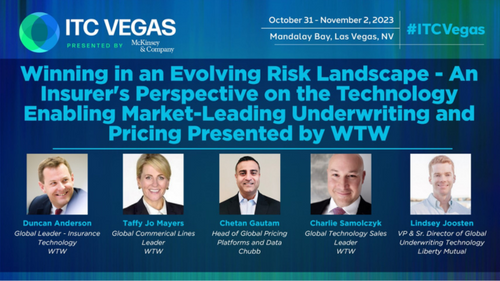 Winning in an Evolving Risk Landscape - An Insurer's Perspective on the Technology Enabling Market-Leading Underwriting and Pricing Presented by WTW