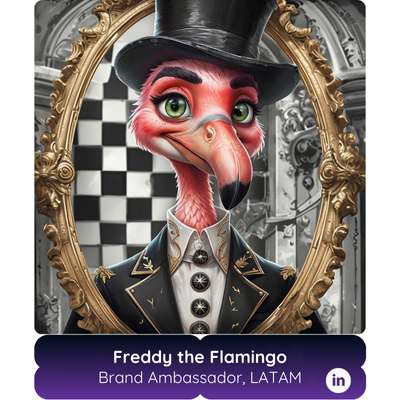 Freddy the Flamingo