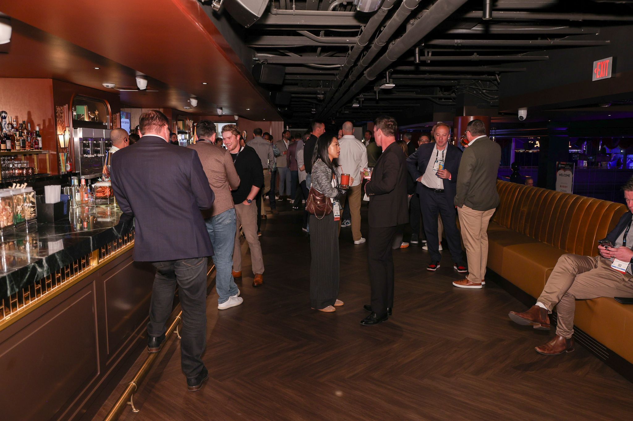 Executive experience cocktail hour