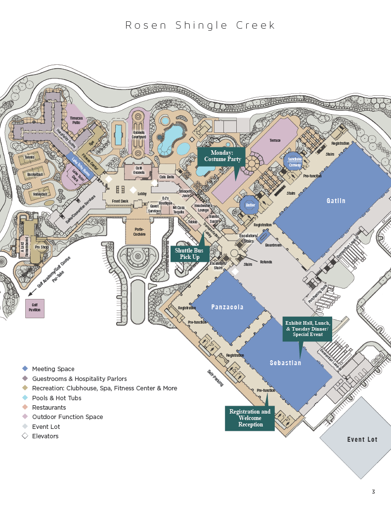 The Gathering Event Map