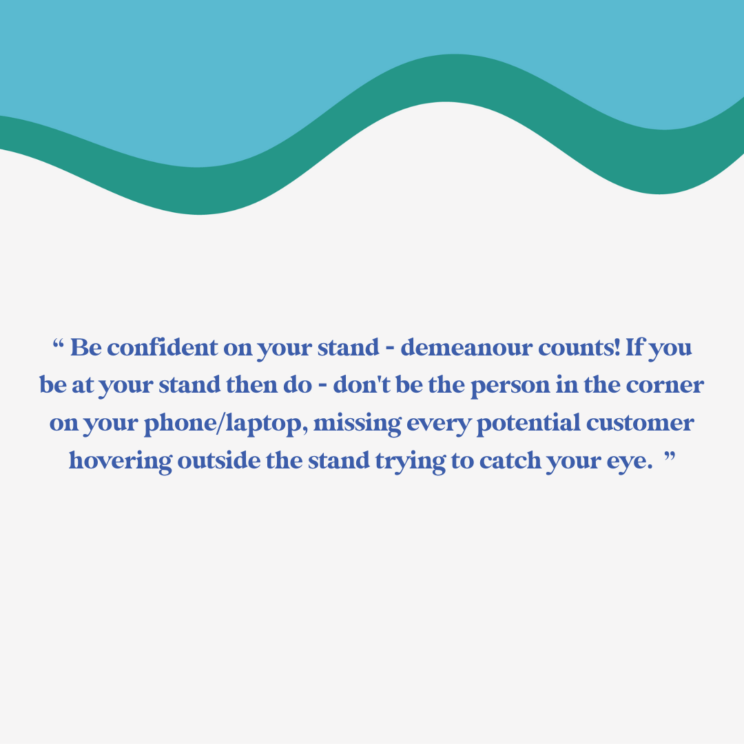 Top Tips From the organisers 3 
