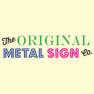 Exhibitor profile image for The Original Metal Sign Company
