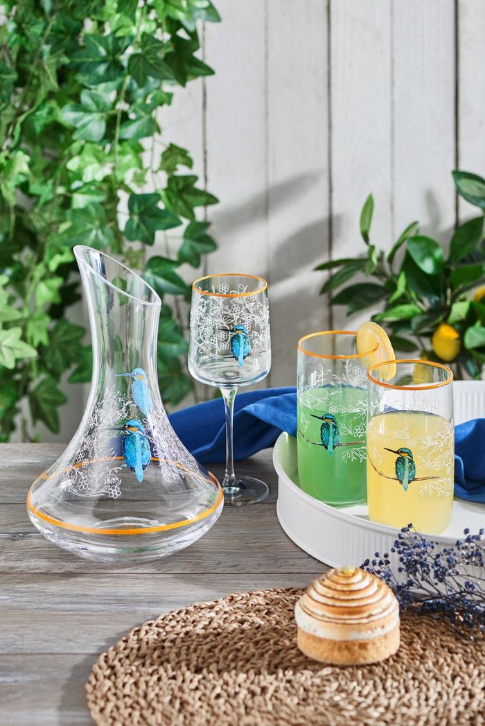 Emily Smith X Decorium Skyla glassware collection