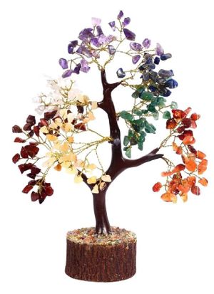 Hand-crafted gemstone trees