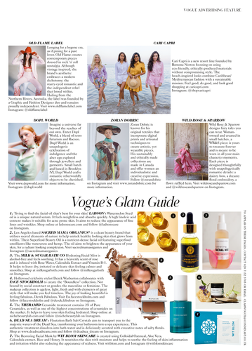 Vogue's Glam Guide