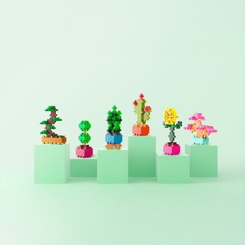 Plus-Plus in Bloom