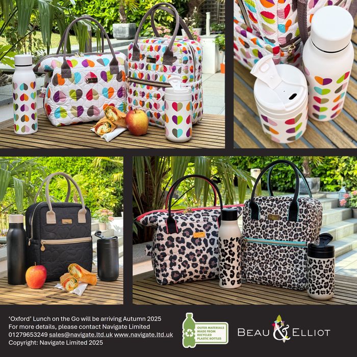 Beau & Elliot 'Oxford' Lunch Collection AW25