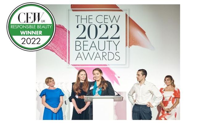 UpCircle Beauty wins CEW 2022 Responsible Beauty Award