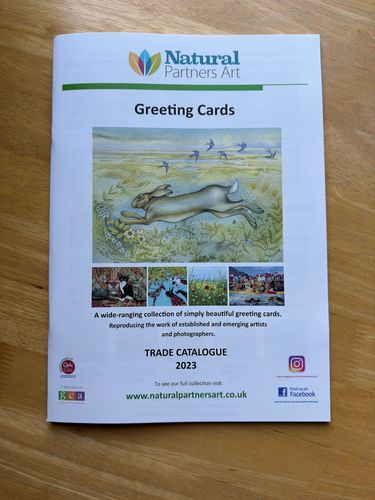 Natural Partners Ltd. Greeting Cards Trade Catalogue 2023