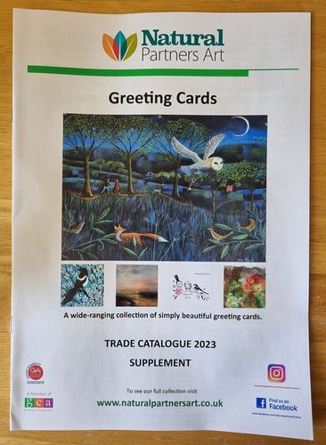 Natural Partners Ltd. Greeting Cards Trade Catalogue 2023 Supplement