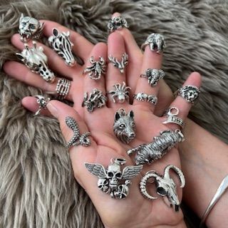 Gothic & Beasties in Sterling Silver