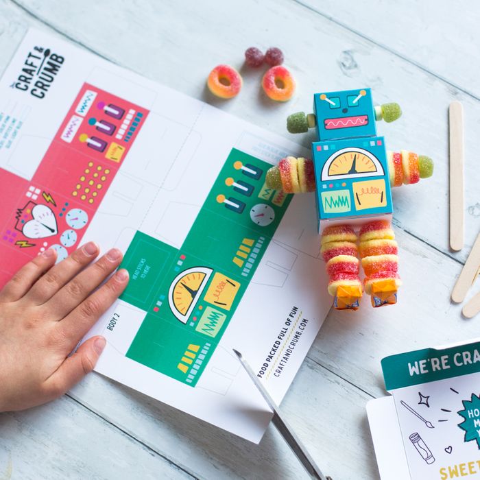 Build a candy robot kit
