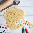 HO HO HO Christmas Biscuit Kit