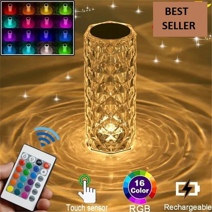 LED COLOUR CHANGING ICE LAMP