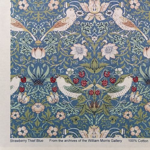 William Morris Strawberry Thief Blue