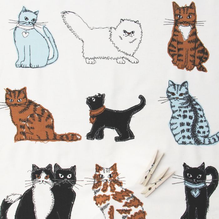 Top Cats Tea Towel