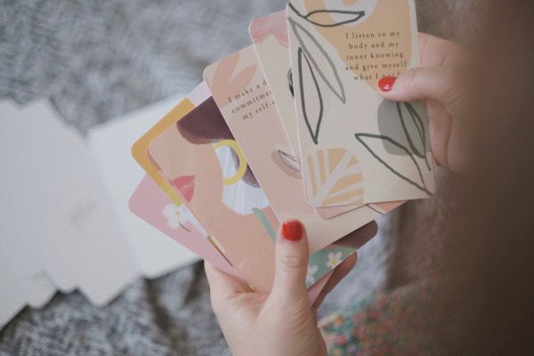 Self-Care Affirmation Cards