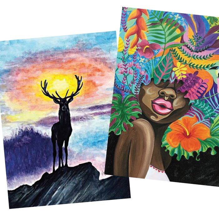 24 Premium Acrylic Paints (22ml Tubes)