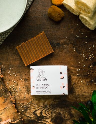 Tantalising Turmeric - Patchouli, Bergamot FCF Soap    5.0