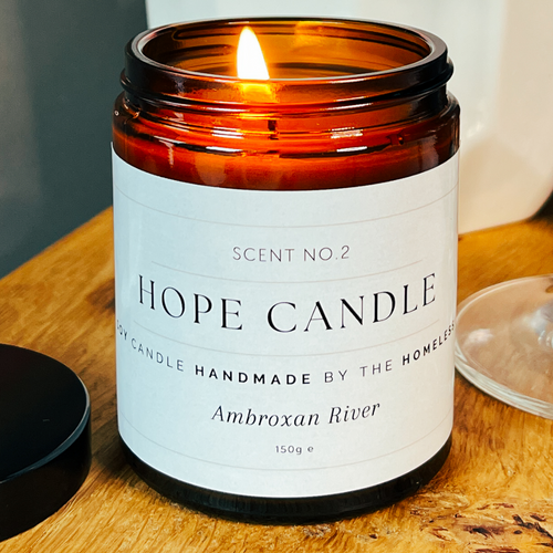 Ambroxan River Artisan Candle (20+ Hours) 150g